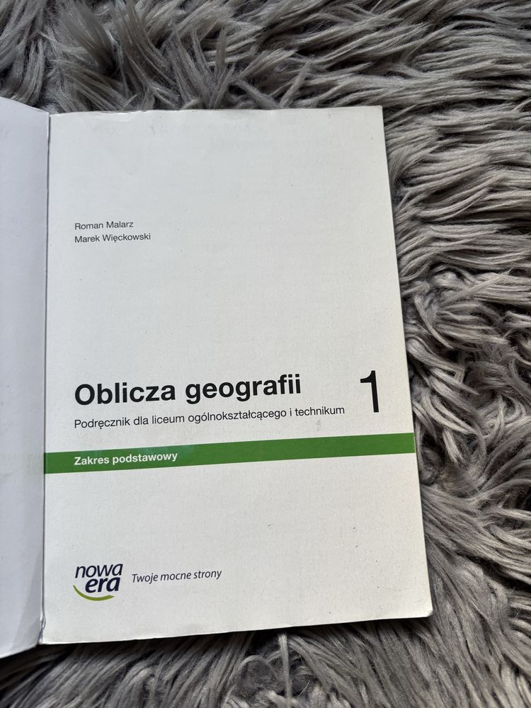 Oblicza geografii 1 podręcznik zakres podstawowy