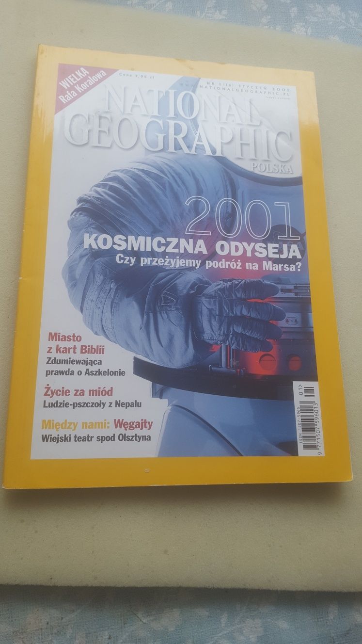 National Geographic Polska 1 2001 kosmiczna odyseja