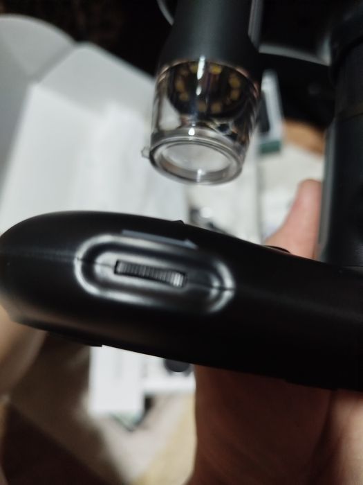 Цифровой микроскоп с экраном.×1600. FUL HD. Аккумулятор