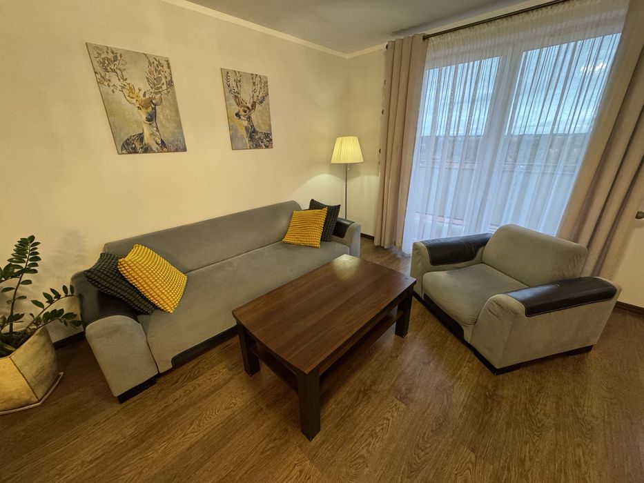 Sofa z funkcja spania + plus fotel
