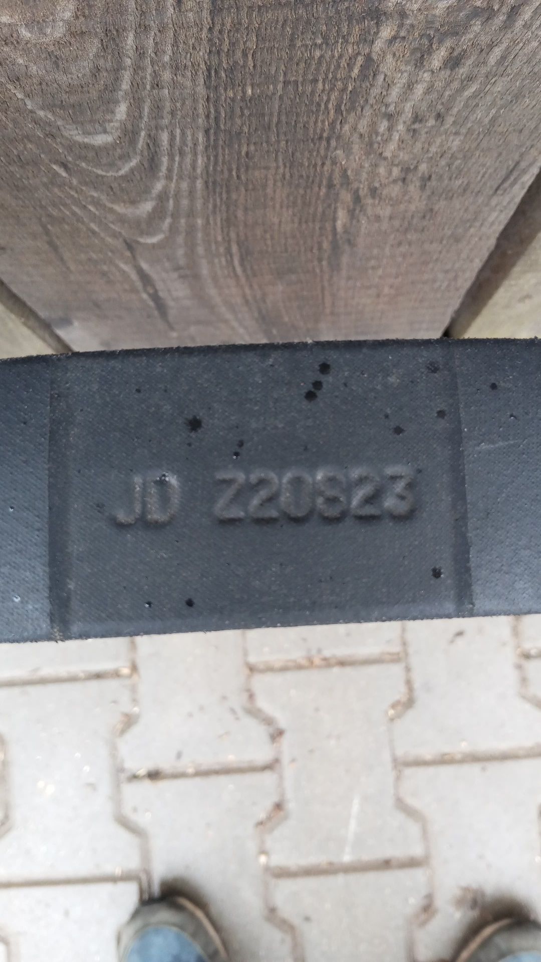 Pas klinowy john deere z20823