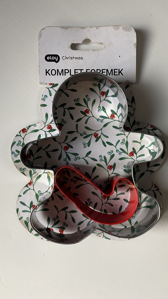 Komplet foremek do pierniczków