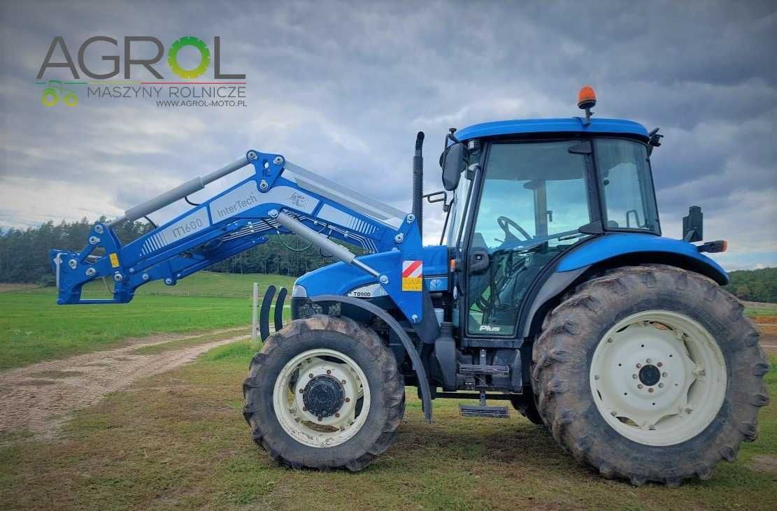 Ładowacz czołowy IT 1600 Inter Tech do CASE  New Holland  montaż