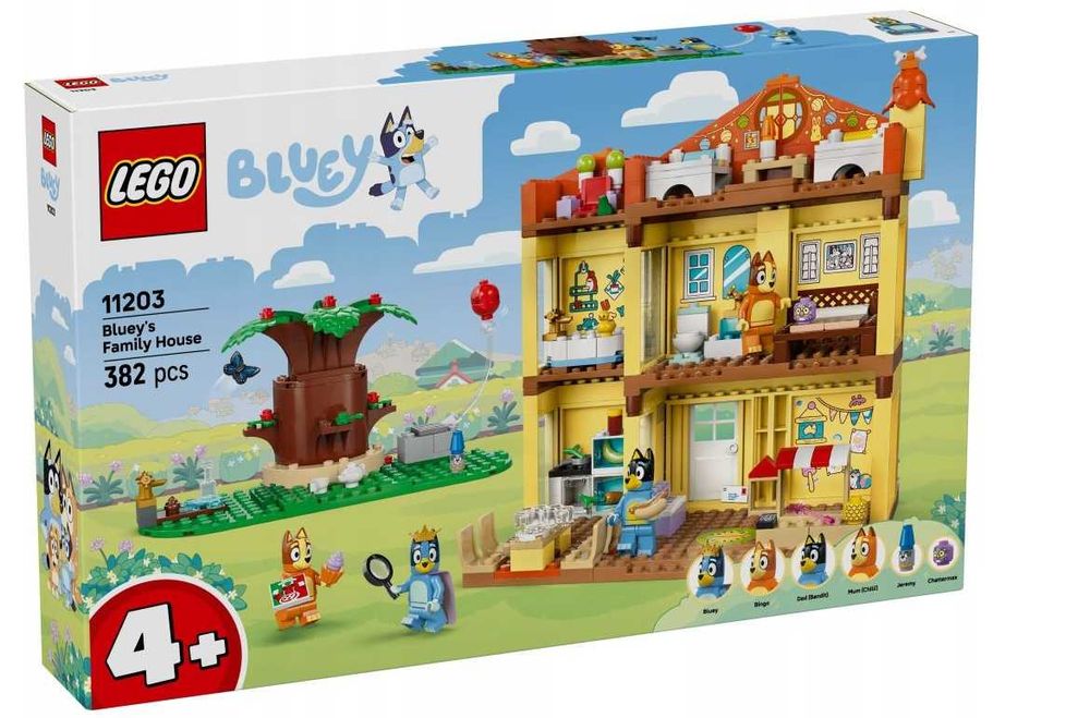 LEGO Bluey 11203 Dom Rodzinny Blue
