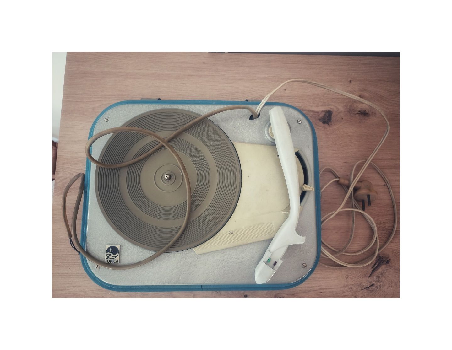 Adapter/ gramofon z czasów PRL - Fonica G -250