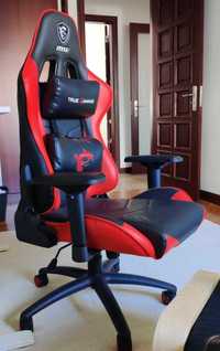 Cadeira Gaming MSI MAG CH120  Preta/Vermelha