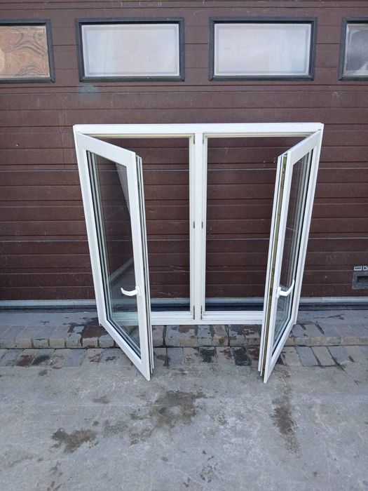 Okna pcv 138x135 plastikowe okno używane Niemieckie DOWÓZ CAŁY KRAJ