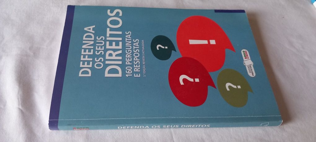 Livro Defenda os seus direitos 5€