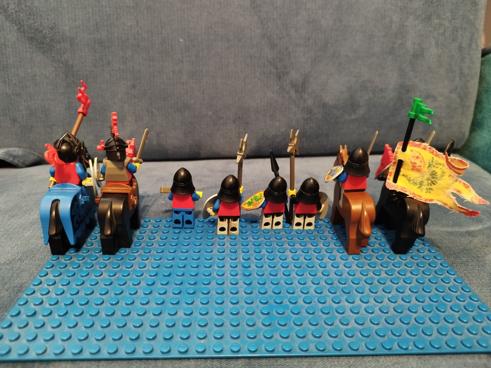 Lego Knights Castle Rycerze Smoka smok konie dragon