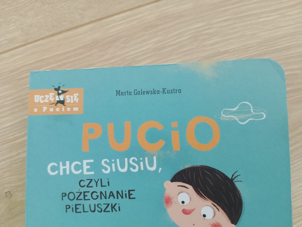 Książka Pucio chce siusiu