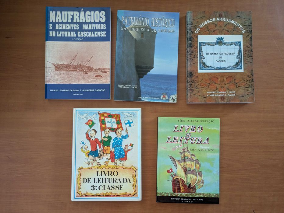 Livros diversos (Didáticos, Receitas, Romance, etc.) - Ver imagens