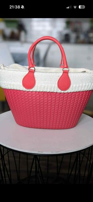 Torebka O BAG mini urban z wkładem JAK NOWA