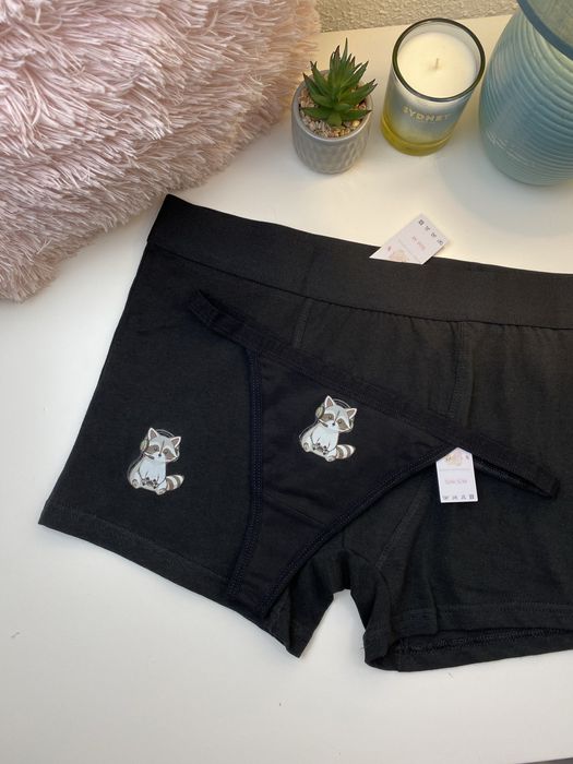 Zestaw dla par z szopami, matching