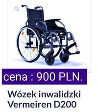 Wózek inwalidzki D200 lux. Pro