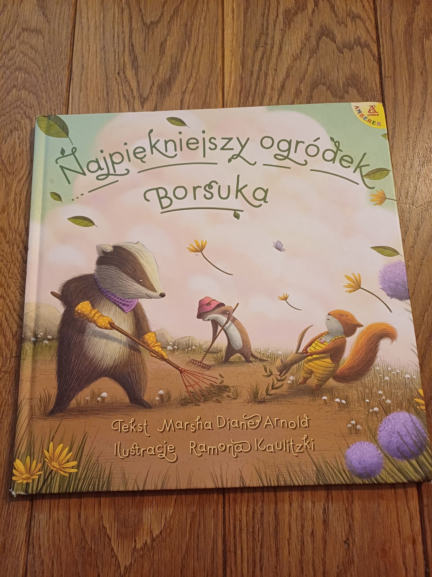 Sprzedam książkę "Najpiękniejszy ogródek borsuka"
