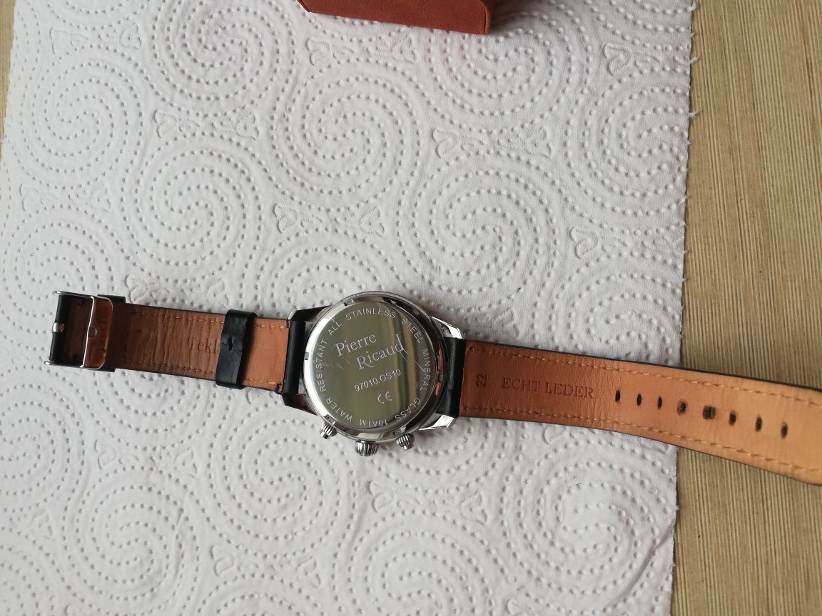 Zegarek ORGINALNY Pierre Ricaud. Chronograf
