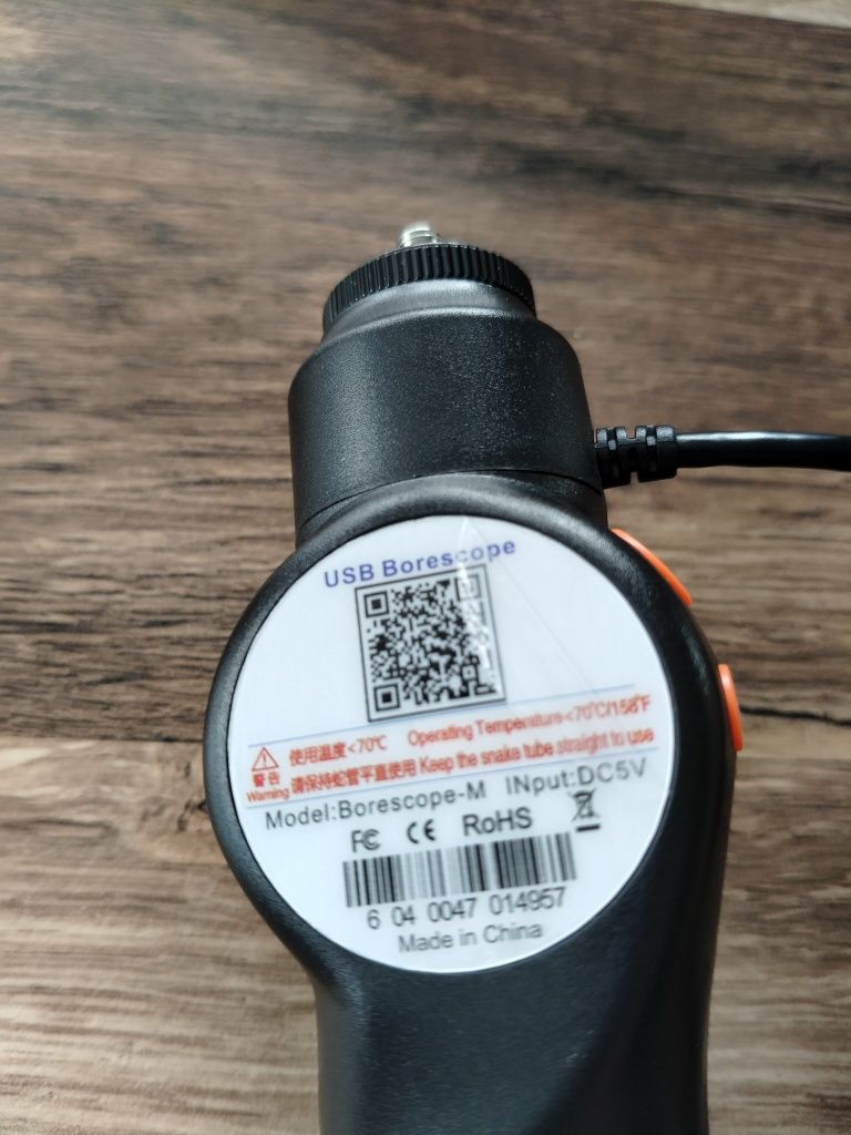Borescope, kamera inspekcyjna, endoskop