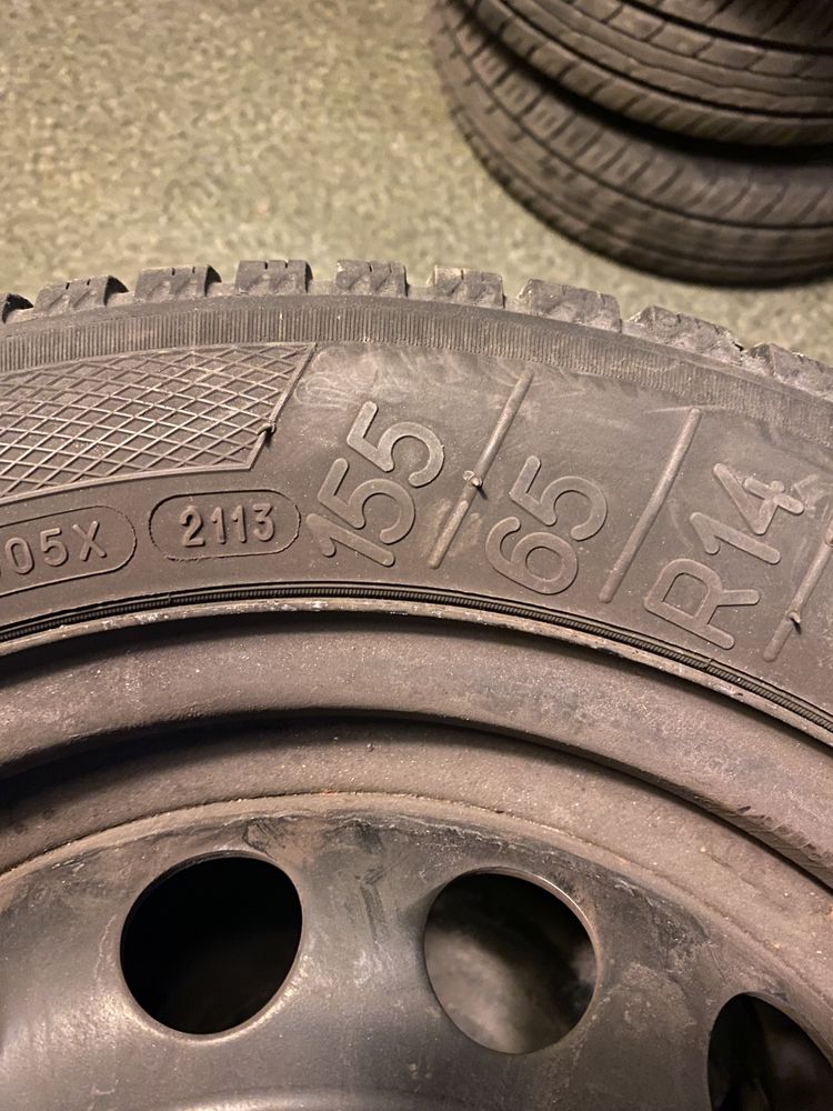 155/65R14 kleber  pełne koła