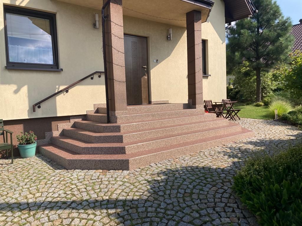 Kamienny Dywan Taras Schody Balkony System Mapei