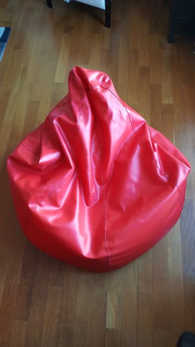 Puff vermelho individual