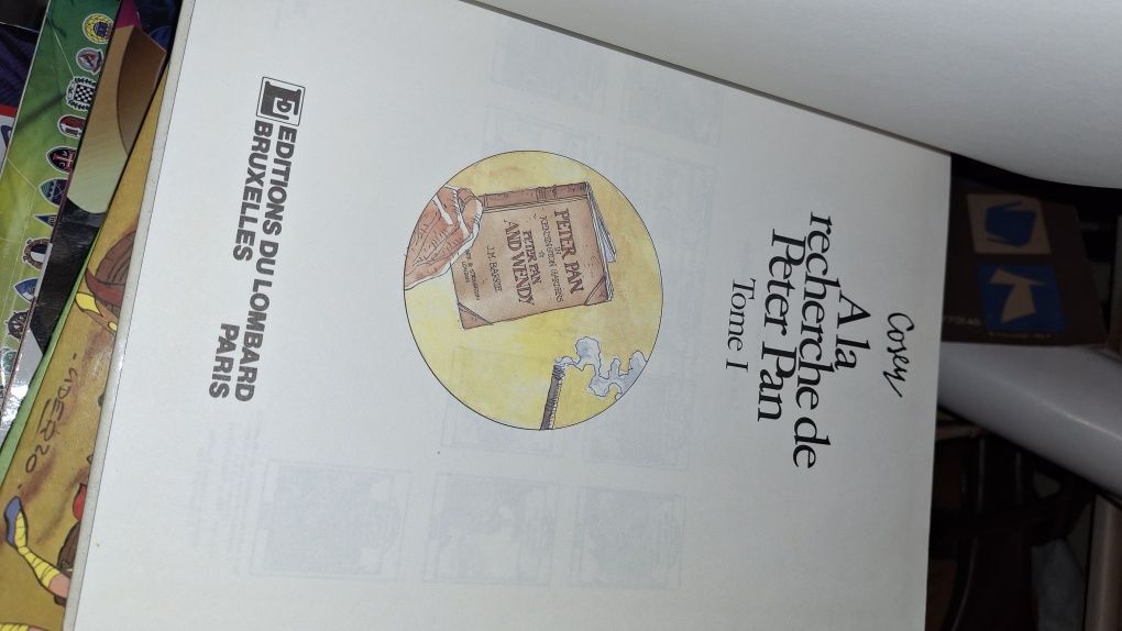 Cosey a la recherche peter pan I e II bd Suíça