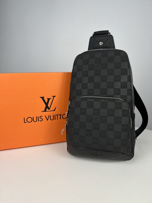 Чоловіча сумка через плече/Мужская сумка луи витон