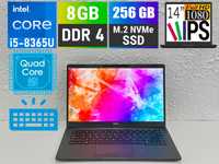 Ноутбук Dell Latitude 7400 FHD IPS 14"/4(8)ядра/i5-8365U/8gb/256gb SSD