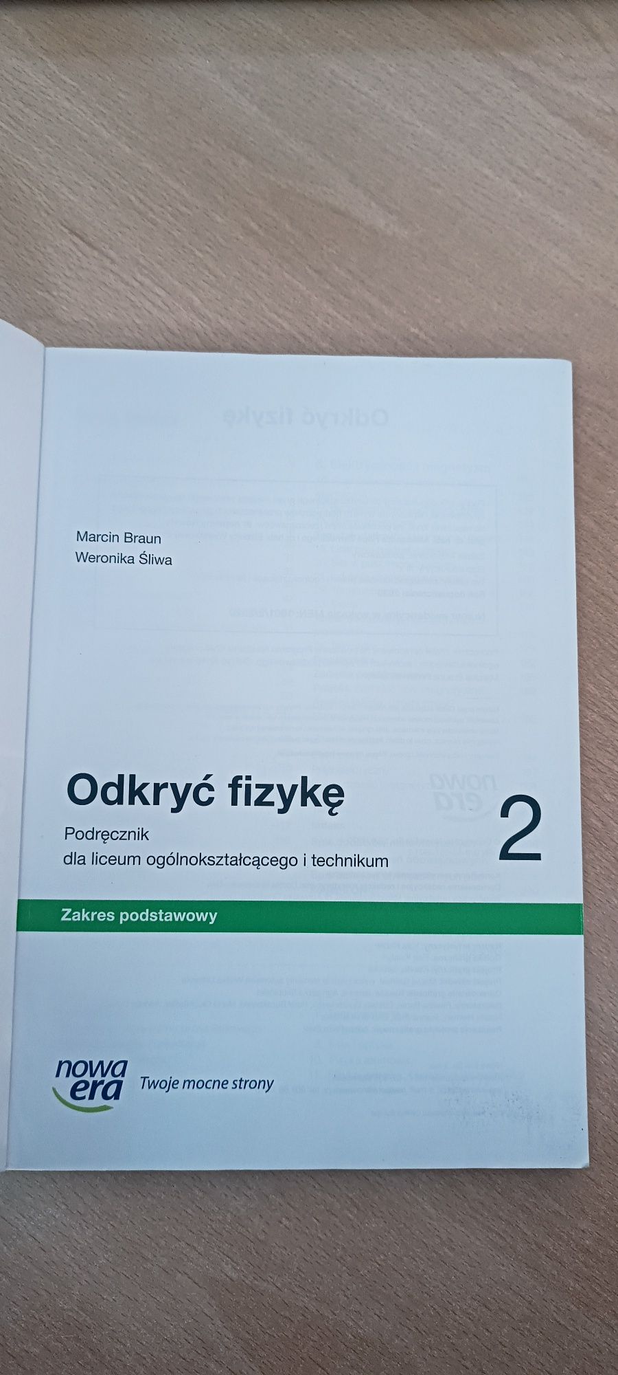 Odkryć fizykę 2 (zakres podstawowy; dla absolwentów szkół podstawowych
