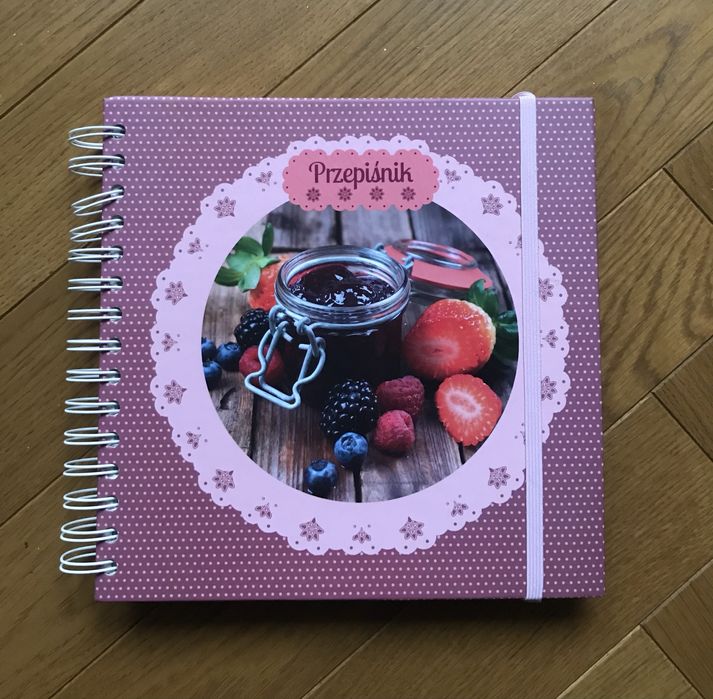 Przepiśnik kołonotatnik zeszyt na przepisy * nowy