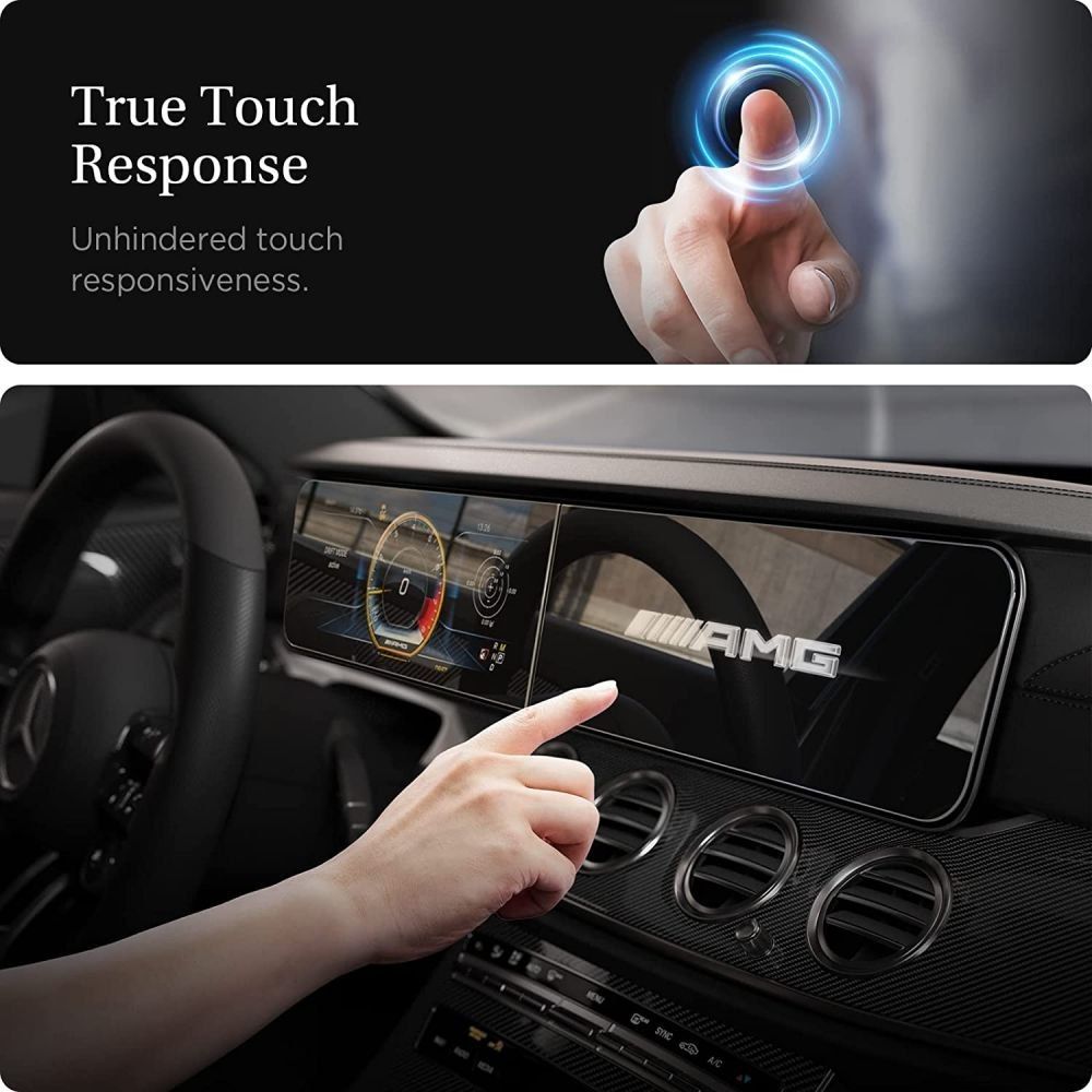 Szkło Hartowane Spigen Glas.tr Set Do Mercedes E-Class 2020 / 2021