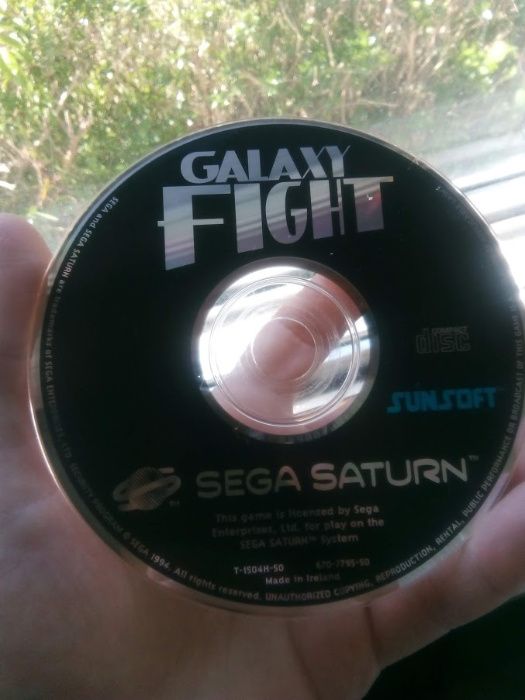 Jogo Galaxy Fight Sega Saturn