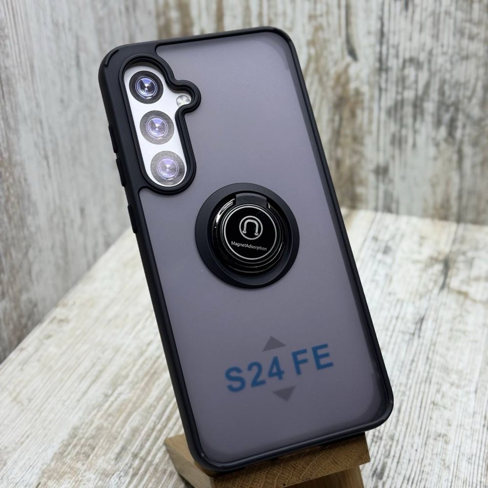 Чехол противоударный Matt Ring на Samsung A16/ A26/ S24 FE и др