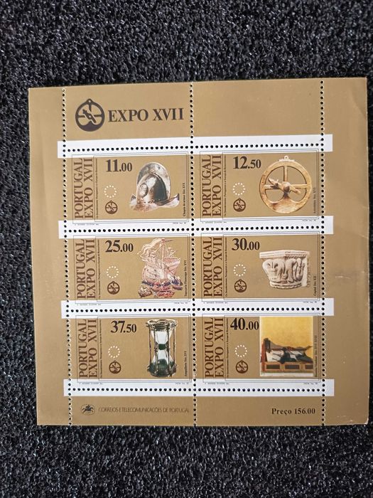 Filatelia – Folhas Miniatura