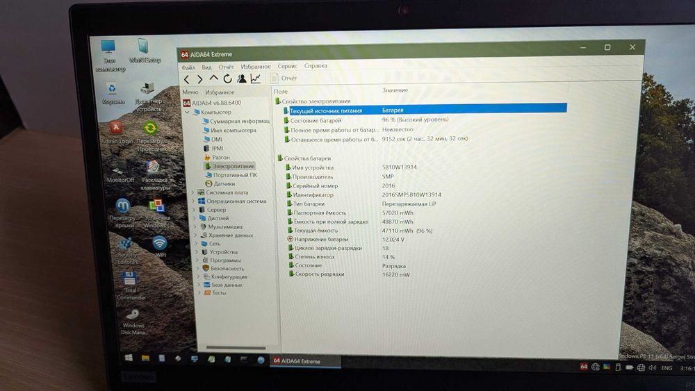 Lenovo ThinkPad P15s g1 І7\16Гб\512гб\IPS\гарний акумулятор