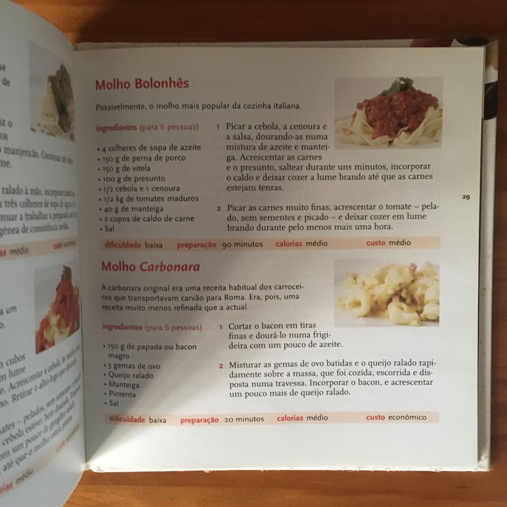 Livro receitas “Itália (cozinha país a país) ed. público