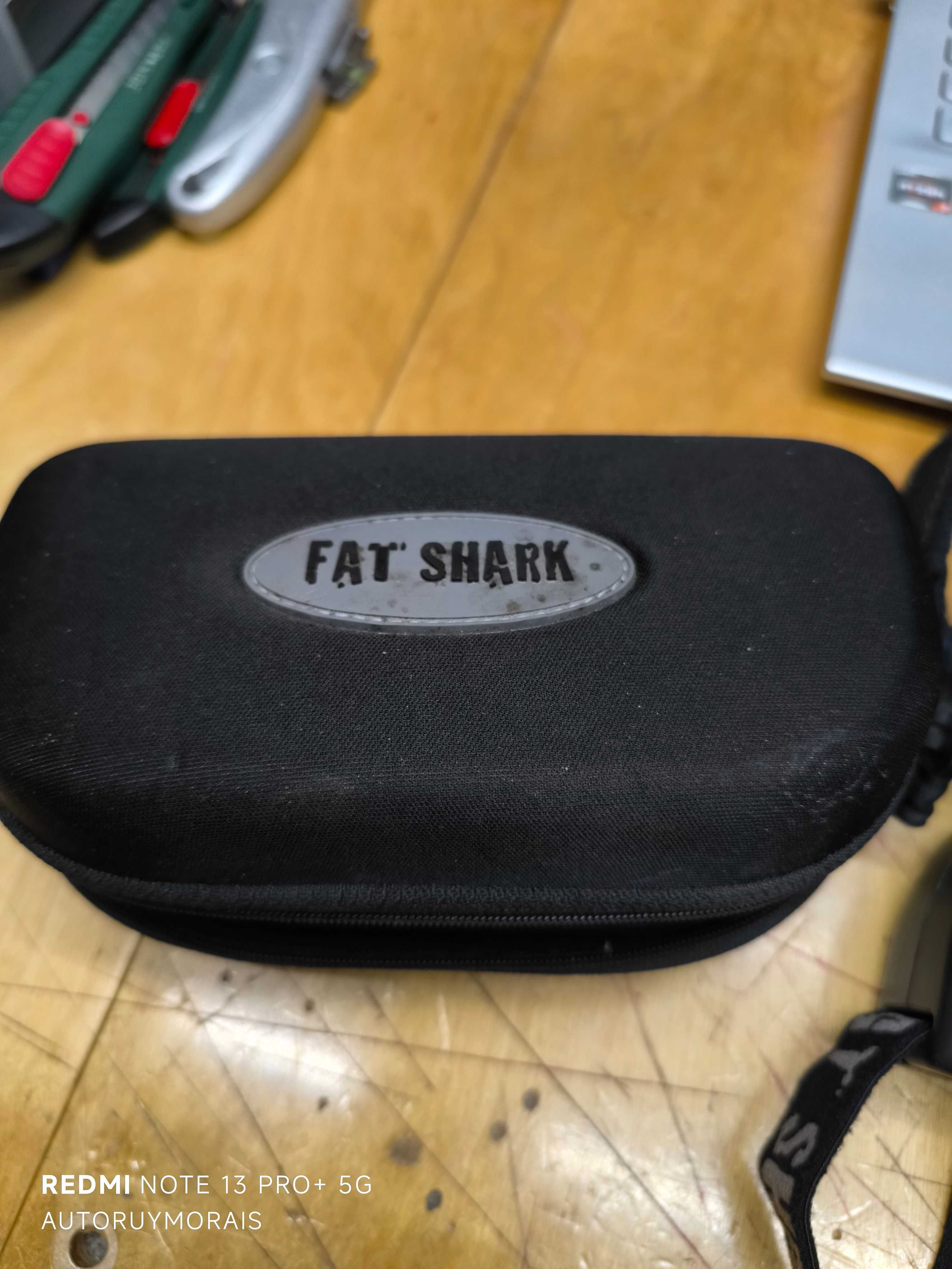 Kit Óculos FatShark Predator RC VisionV3 Teleporter FPV Drones