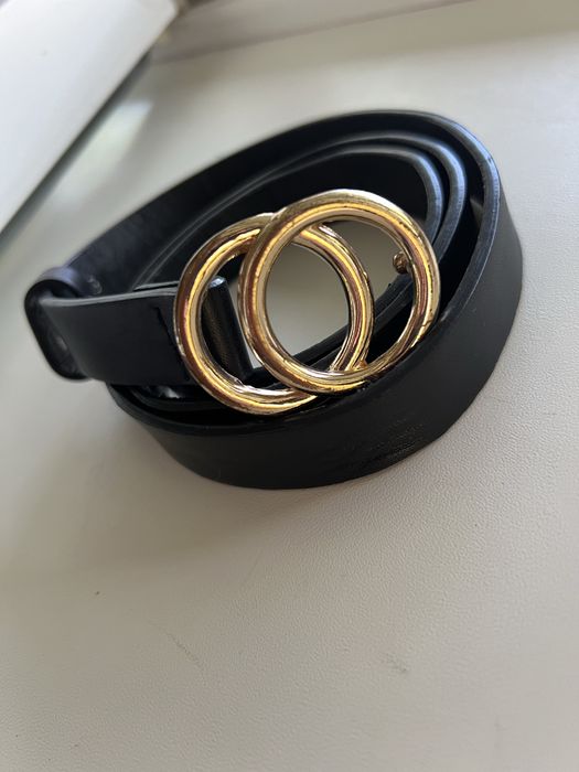 Пояс ремень черный gucci