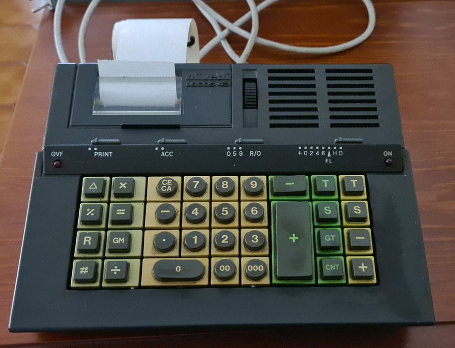 Calculadora de escritório.