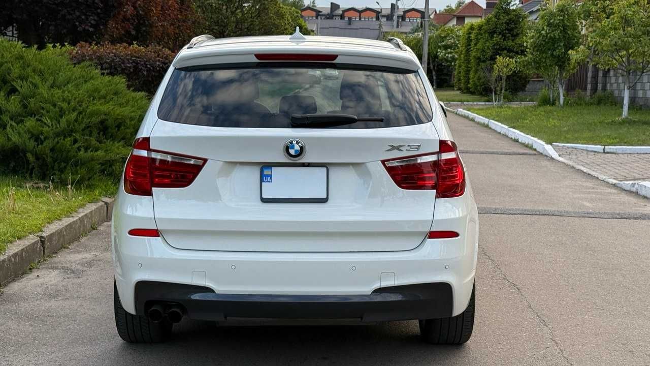 BMW X3 M 28i xDrive (F25 FL) 2016 | 258 к.с. | Задній привід