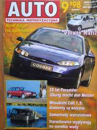 AUTO Matiz, Cougar, Star, Passat, Land Rover, Colt rok 1998