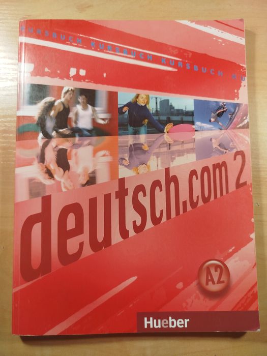 Deutsch.com 2 , Arbeitsbuch + Kursbuch + CD / підручник+зошит комплект
