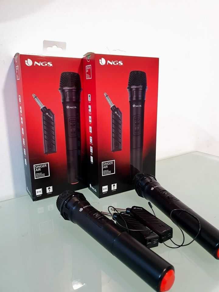 Microfones Wireless NGS Singer Air