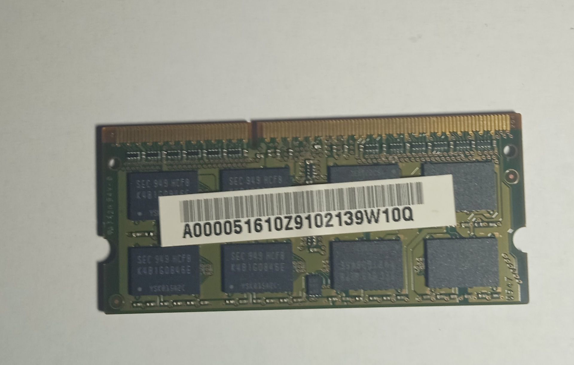 Оперативная память для ноутбука Samsung DDR3 2GB