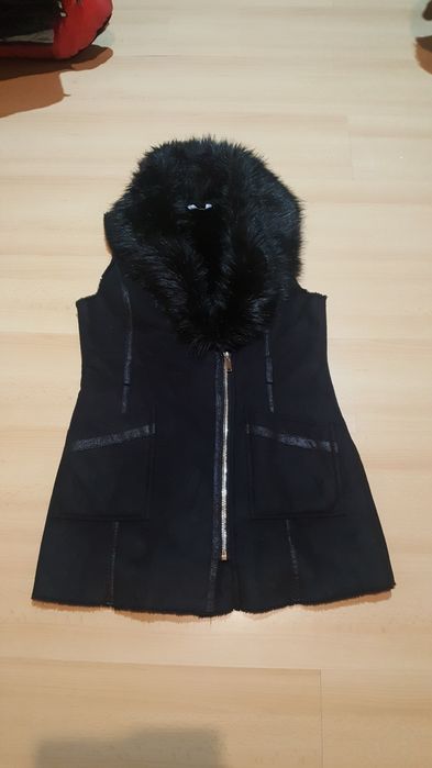 Bezrękawnik Kamizelka Kożuszek dł.F&F