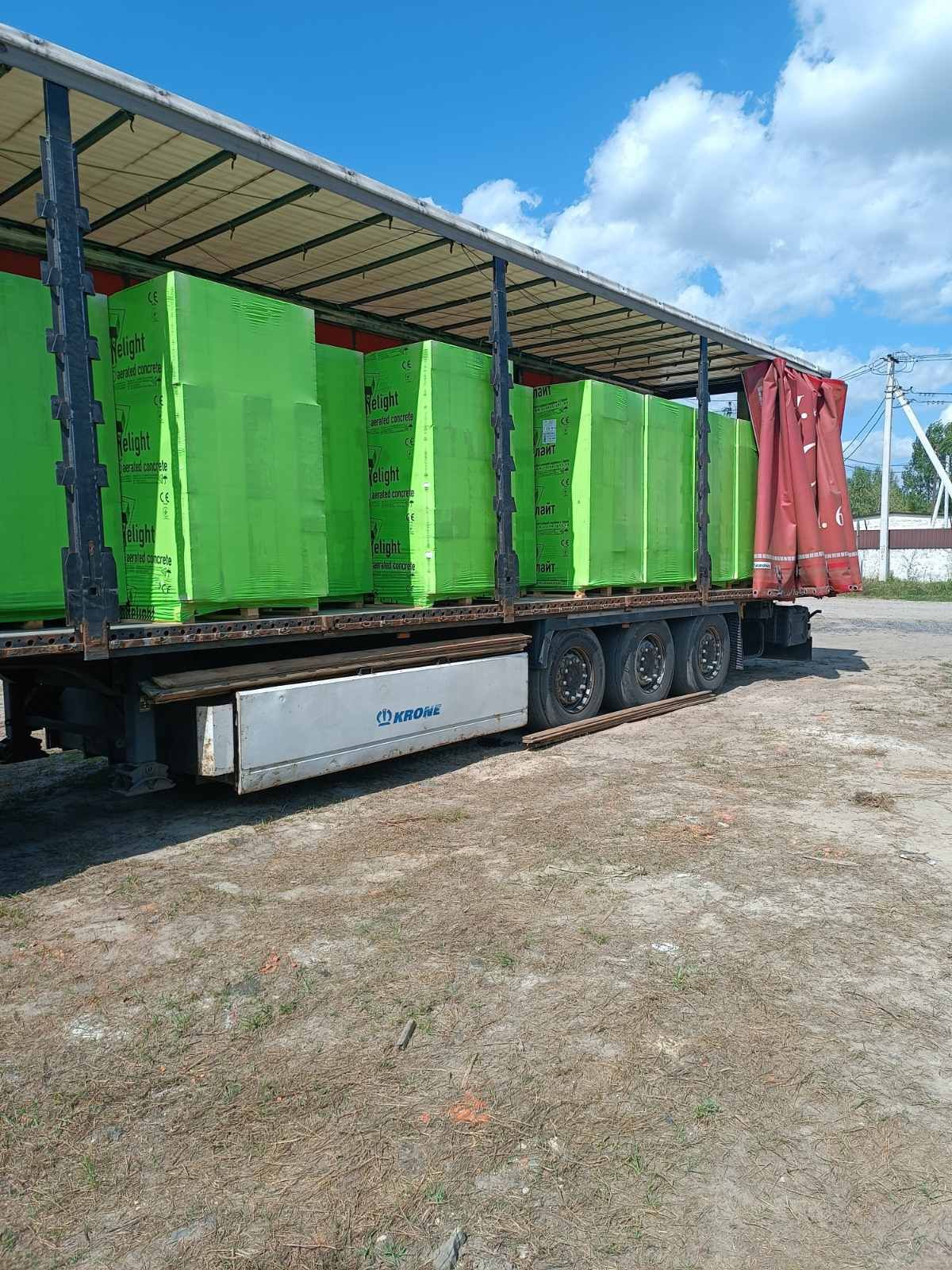 Газоблок Бровари. по району та області.