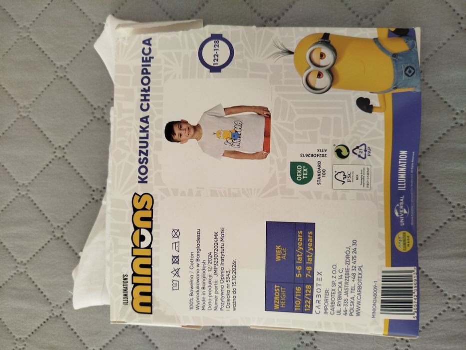 NOWA koszulka Minionki