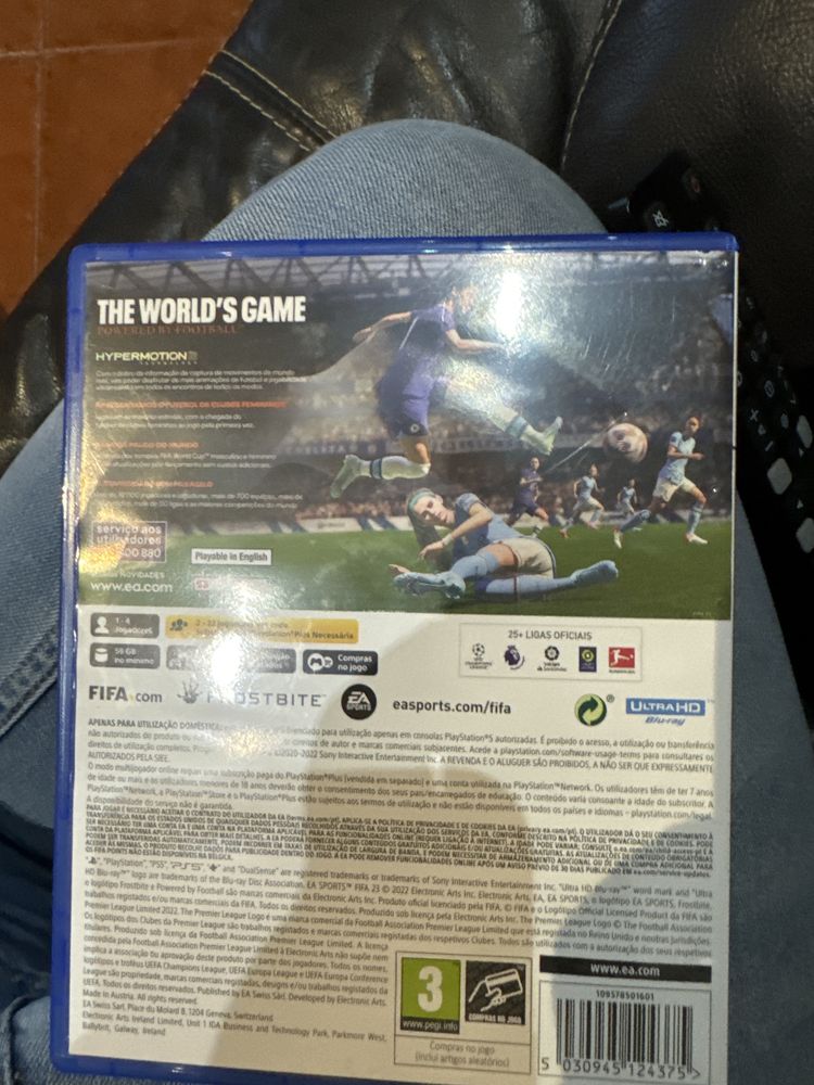 Fifa 23 PS5 com selo IGAC