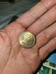 Moeda Coin One Dollar United States of America Sacagawea 2000 P