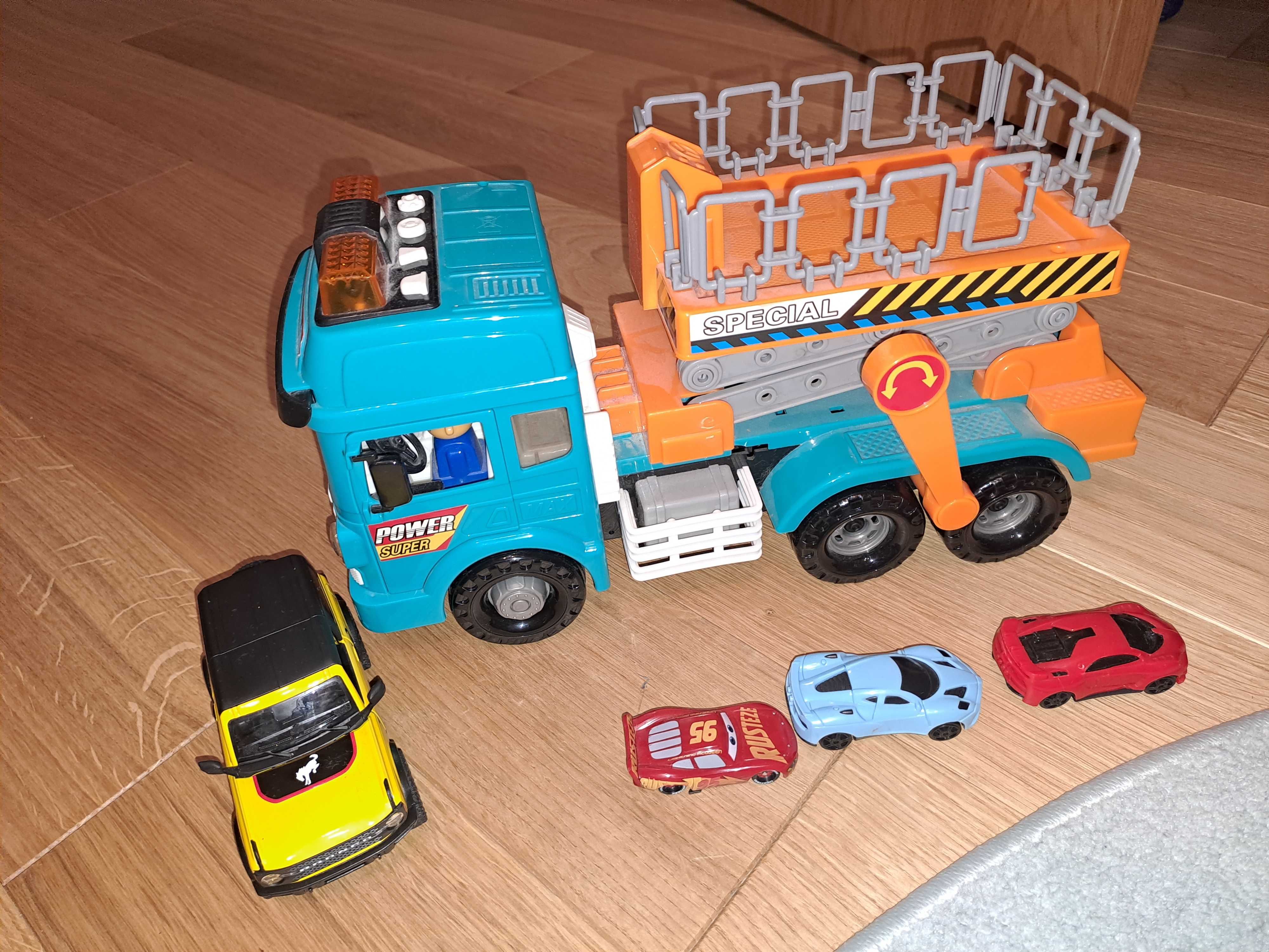 Pojazd ciężarówka, jeep, lego mechanics Łazik kosmiczny