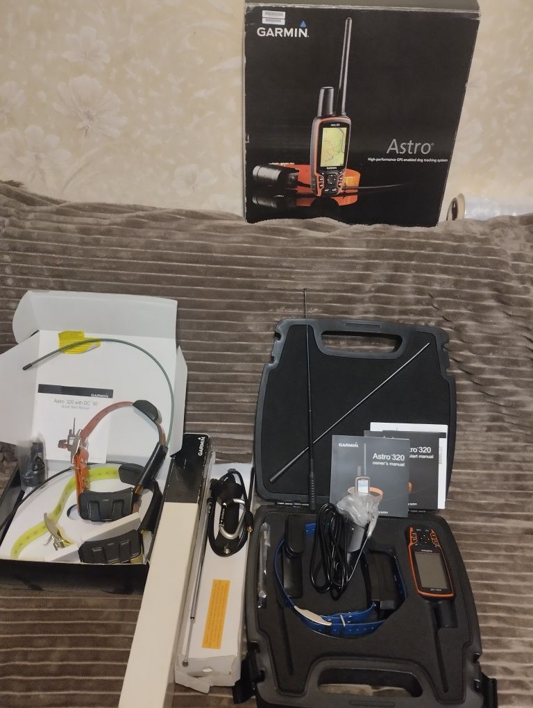 Garmin Astro-320. Новигатор з ошийниками для собак.